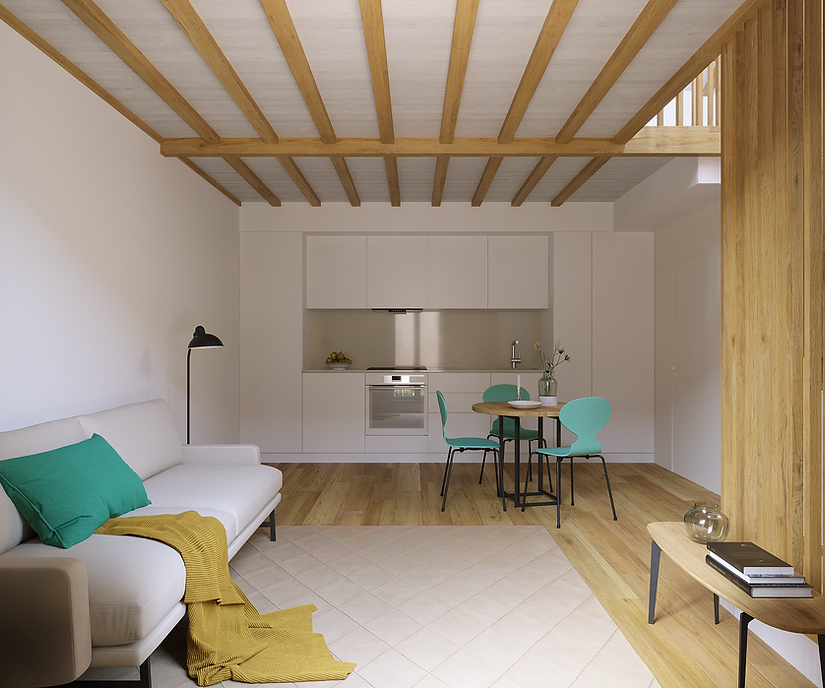 1-Bedroom  Duplex, Lisbon
